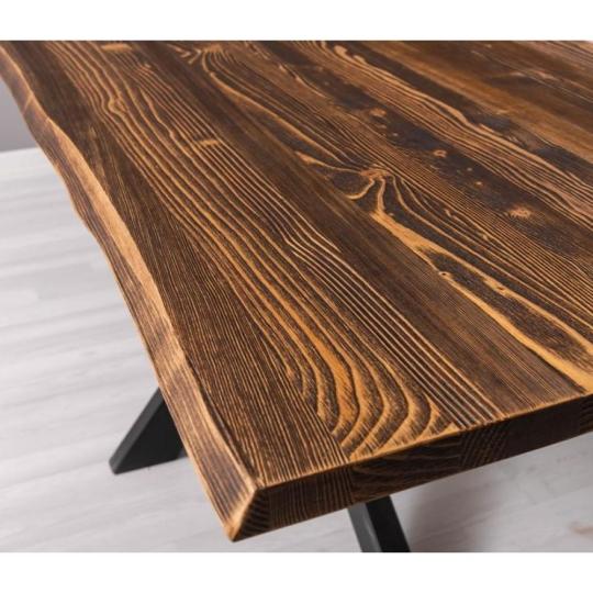 fekete vaslabu modern x labu asztal tomorfa asztal minimal szelezetlen design termeszetes skandinav stilusu etkezoasztal konyha szek butor formavivendi lakberendezesi aruhaz design faasztal.jpg